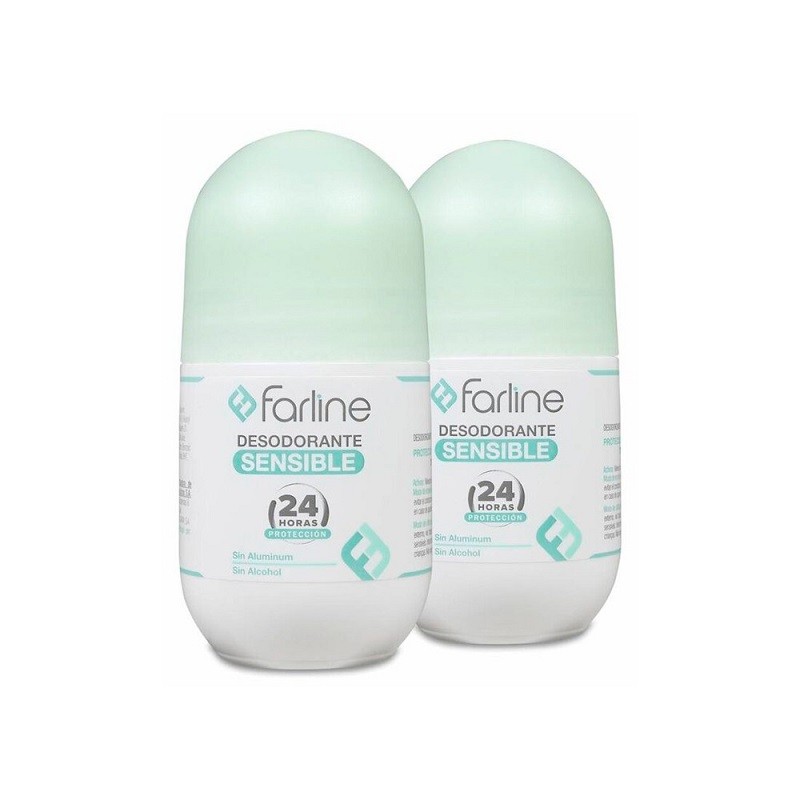 FARLINE Sensitive Deodorant Roll-on DUPLO 2x50ml