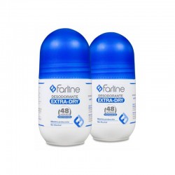 FARLINE Desodorizante Roll-on Extra-Seco DUPLO 2x50ml