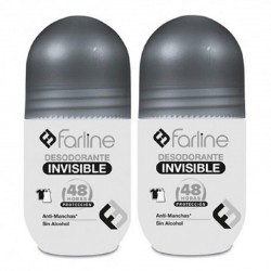 FARLINE Desodorante Invisible Roll-on DUPLO 2x50ml