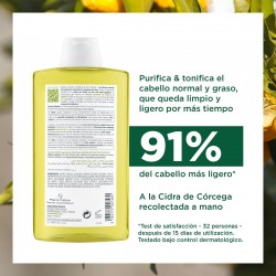 KLORANE Duplo shampoo al cedro 2 x 400 ml