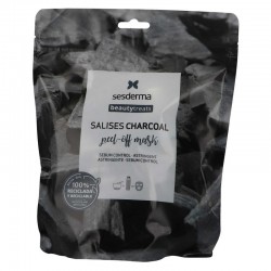 SESDERMA Salises Maschera peel-off al carbone in polvere + soluzione