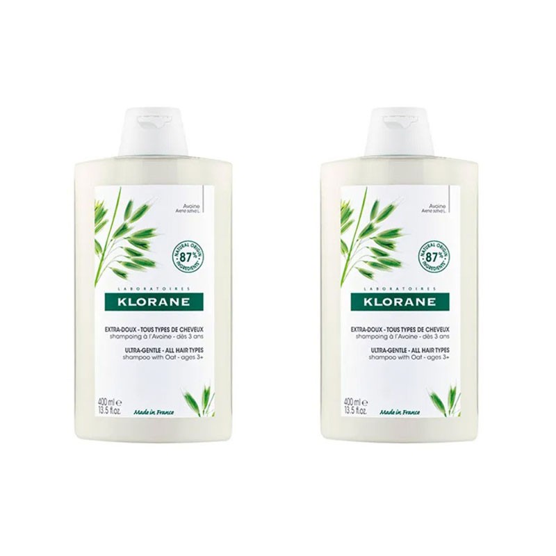 KLORANE Duplo Hafermilch-Shampoo 2 x 400ml KLORANE Duplo Hafermilch-Shampoo 2 x 400ml