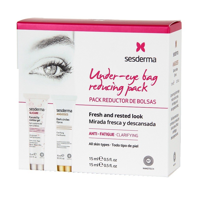 SESDERMA Glicare Contour des Yeux 15 ml et Gel Angioses Cernes 15 ml SESDERMA Glicare Contour des Yeux 15 ml et Gel Angioses Cernes 15 ml