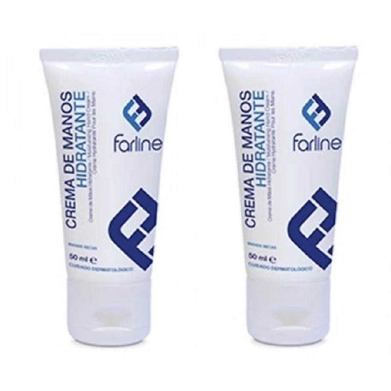FARLINE DUPLO Crème Mains Hydratante 2x50 ml FARLINE DUPLO Crème Mains Hydratante 2x50 ml