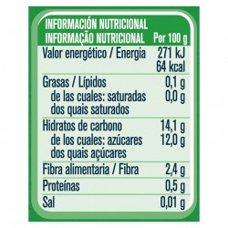GERBER Bio-Glas mit BIO-Birnen- und Bananenpüree +4 Monate 125 Gramm Nährwertinformationen