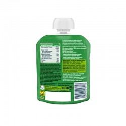 GERBER Bio Beutel Multipack Birne, Apfel und Banane 4x90g