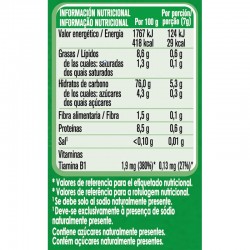 GERBER Puff Cereal Snacks mit Banane +8 Monate 35g Nährwertinformationen