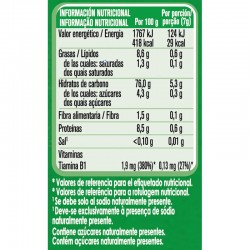 GERBER Puff Snacks de Cereales con Plátano +8 Meses 35g informacion nutricional