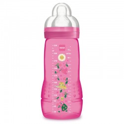 MAM Easy Active Baby Bottle 330ml Pink