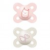 Ciuccio MAM Start Silicone 0-2M 2 unità Rosa