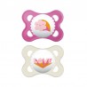 MAM Original Silicone Pacifier 0-6M 2 Units Pink