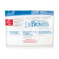 DR BROWN'S Microwave Sterilizer Bags (5 Units)