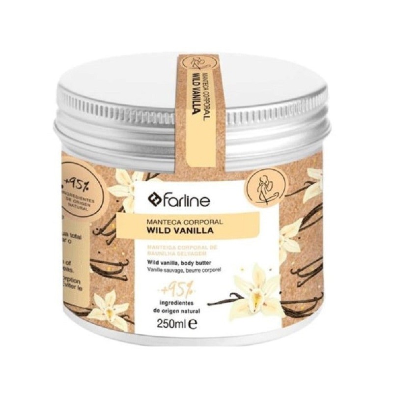 FARLINE Wilde Vanille Körperbutter 250ml FARLINE Wilde Vanille Körperbutter 250ml
