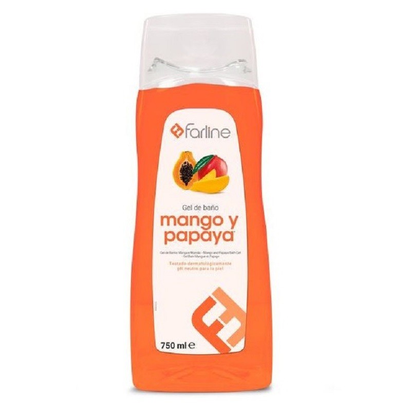 FARLINE Bagno Gel Mango e Papaya 750m