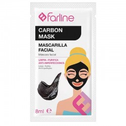 FARLINE Masque au Charbon Masque Facial 1 unité de 8ml