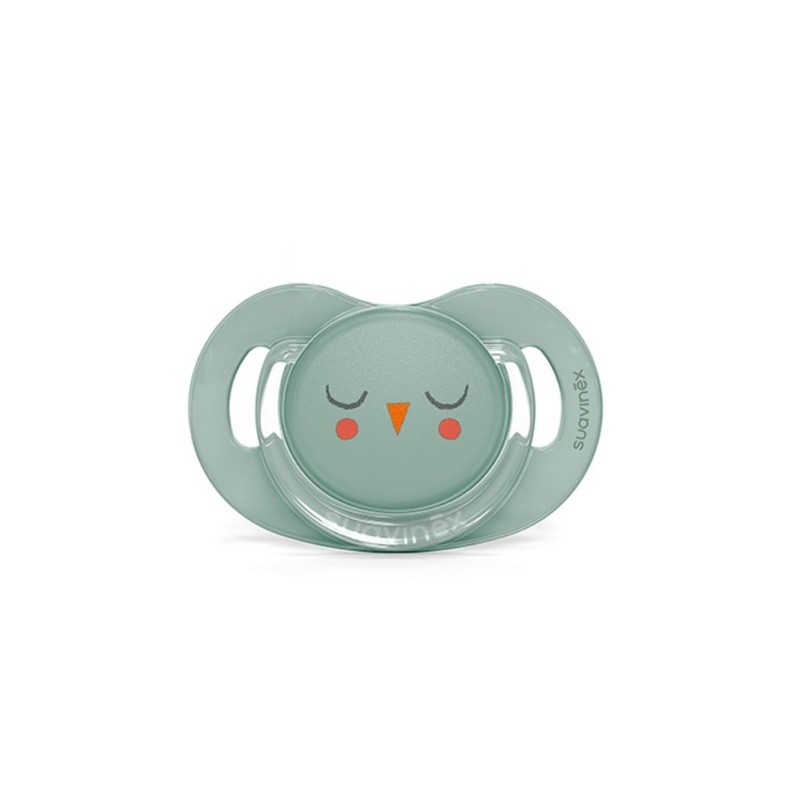 Chupeta SUAVINEX Bonhomía Tetina Anatômica de Silicone SX Pro 6-18 M (Coruja Verde) Chupeta SUAVINEX Bonhomía Tetina Anatômica de Silicone SX Pro 6-18 M (Coruja Verde)