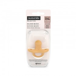 SUAVINEX SX Pro Physiological Silicone Pacifier 0-6 Months (Mustard Color)