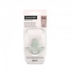SUAVINEX SX Pro Physiological Silicone Pacifier 0-6 Months (Green)
