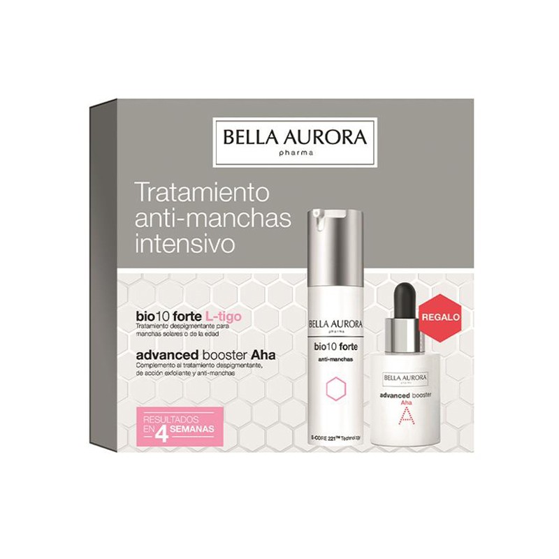 BELLA AURORA BIO 10 Forte L-Tigo 30 ml + Booster Avancé AHA 30 ml CADEAU BELLA AURORA BIO 10 Forte L-Tigo 30 ml + Booster Avancé AHA 30 ml CADEAU