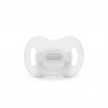 SUAVINEX Chupete Todosilicona SX Pro Fisiológica 6-18 Meses (Blanco)