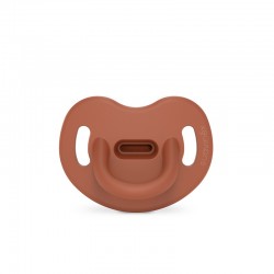 Ciuccio SUAVINEX interamente in silicone SX Pro anatomico 0-6 mesi (colore piastrella)