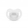 Chupeta SUAVINEX totalmente em silicone SX Pro anatômica 0-6 meses (branca)