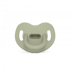 Chupeta SUAVINEX totalmente em silicone SX Pro anatômica 6 a 18 meses (verde)