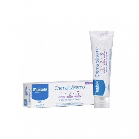 MUSTELA Bálsamo Creme 1-2-3 Muda Fralda 50ml MUSTELA Bálsamo Creme 1-2-3 Muda Fralda 50ml