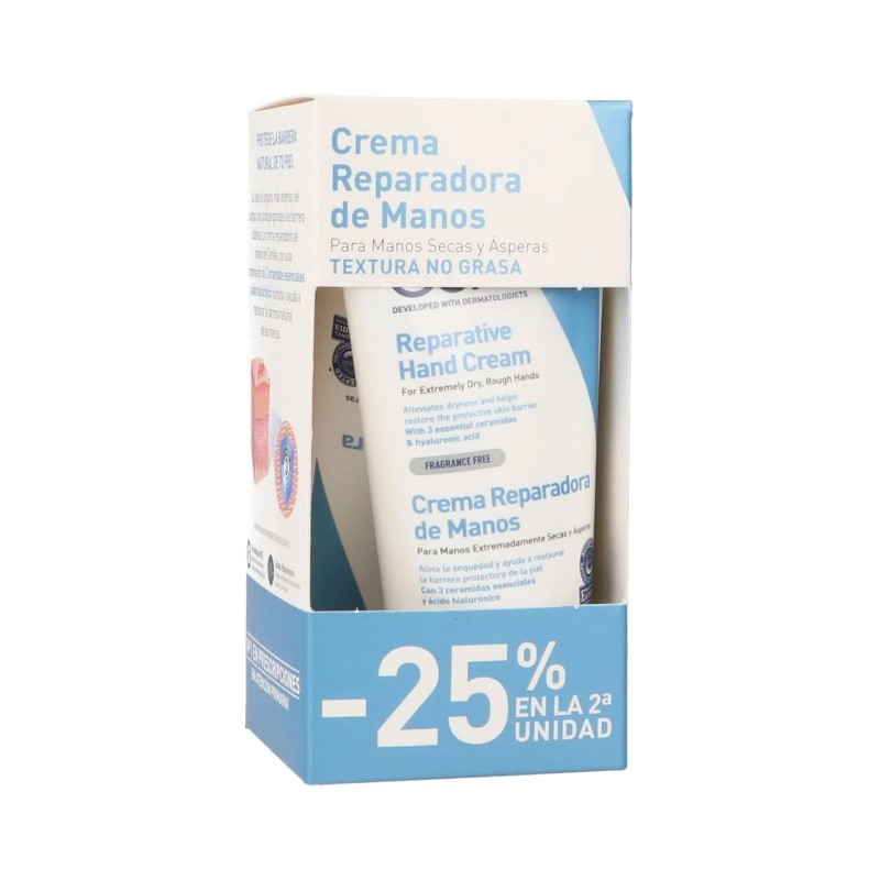 CERAVE DUPLO Repairing Hand Cream 2x50ml CERAVE DUPLO Repairing Hand Cream 2x50ml
