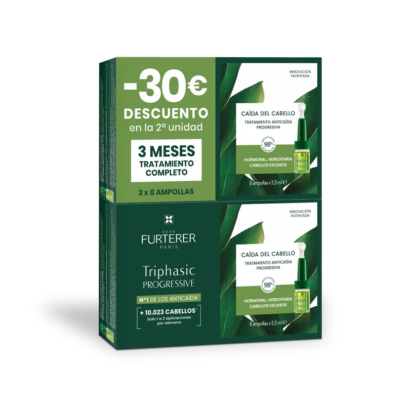 RENE FURTERER Triphasic Progressive 2 x 8 Flaschen Sonderpreis