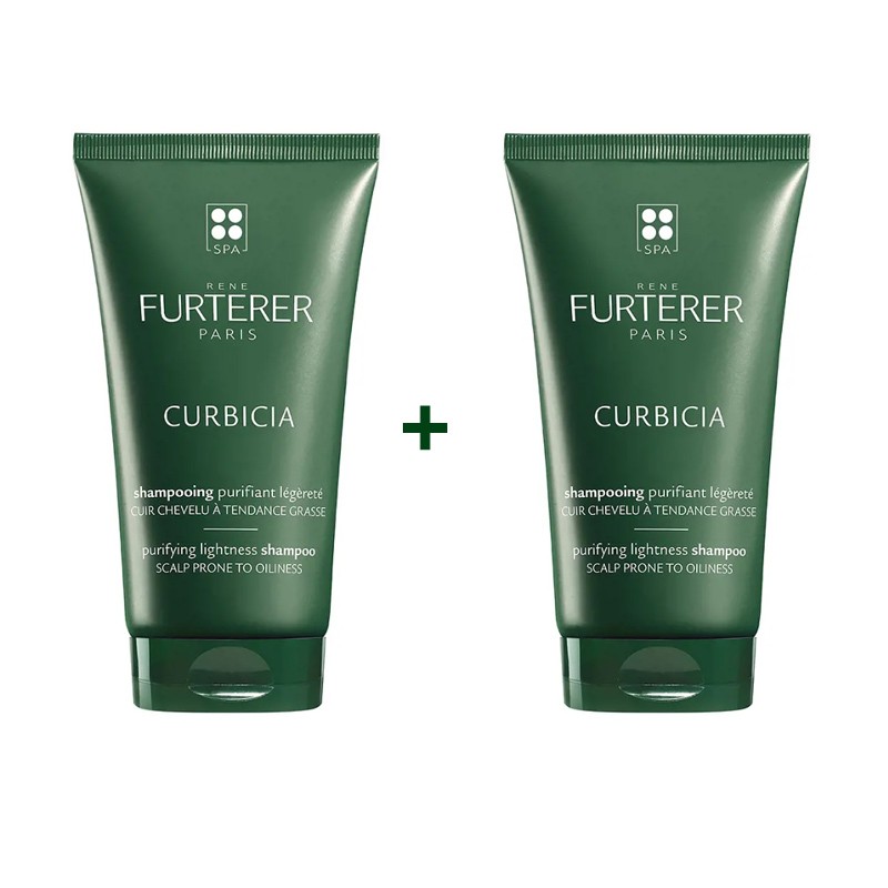 RENE FURTERER Curbicia Normalizing Shampoo 2x150 ml