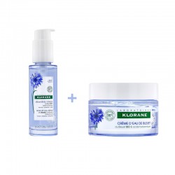 KLORANE Kornblumen-Tonisierungsserum 50 ml + Kornblumen-Cremegel 50 ml