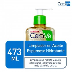 CERAVE Aceite Limpiador Espumoso 473 ml