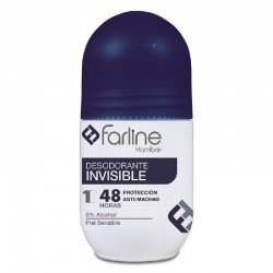 FARLINE Desodorante Roll-on Invisível Masculino 50ml