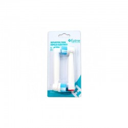 FARLINE Brosse Electrique Douce Pièces Rechange 2 Têtes