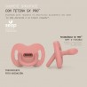 SUAVINEX SX Pro Physiological Silicone Pacifier 0-6 Months (Pink)