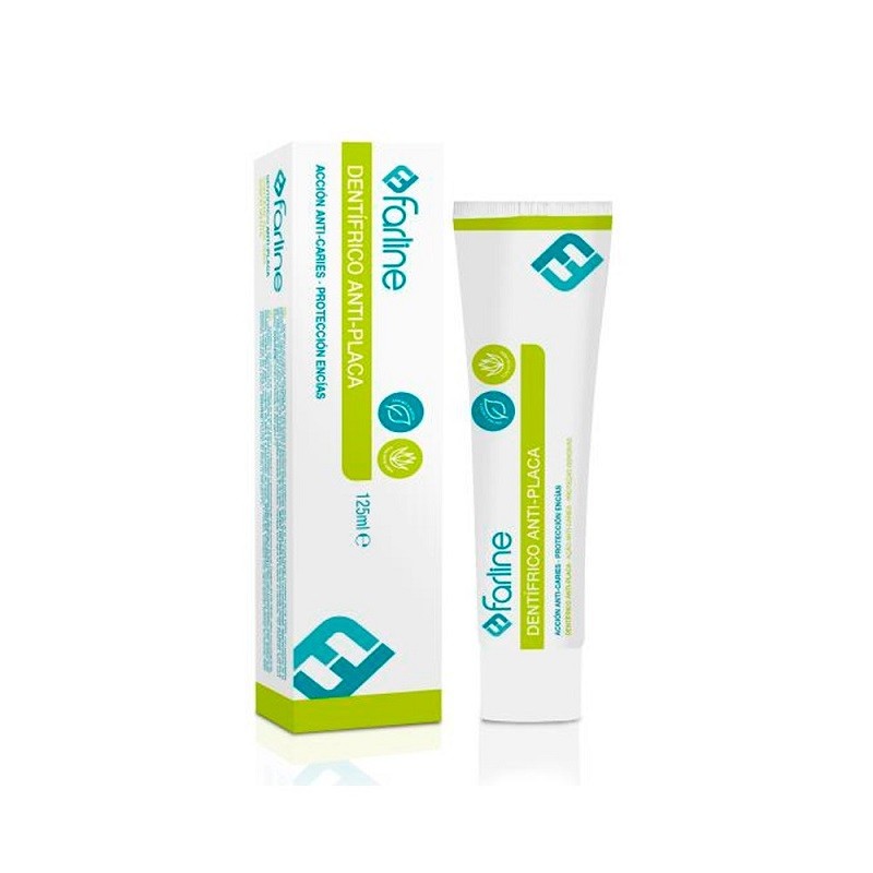 FARLINE Dentifricio Antiplacca all'Aloe Vera 125ml FARLINE Dentifricio Antiplacca all'Aloe Vera 125ml