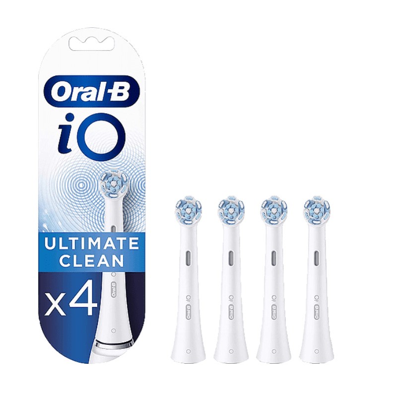 Ricariche per spazzolino Oral-B iO Ultimate Clean 4 unità【SPEDIZIONE IN 24  ORE】