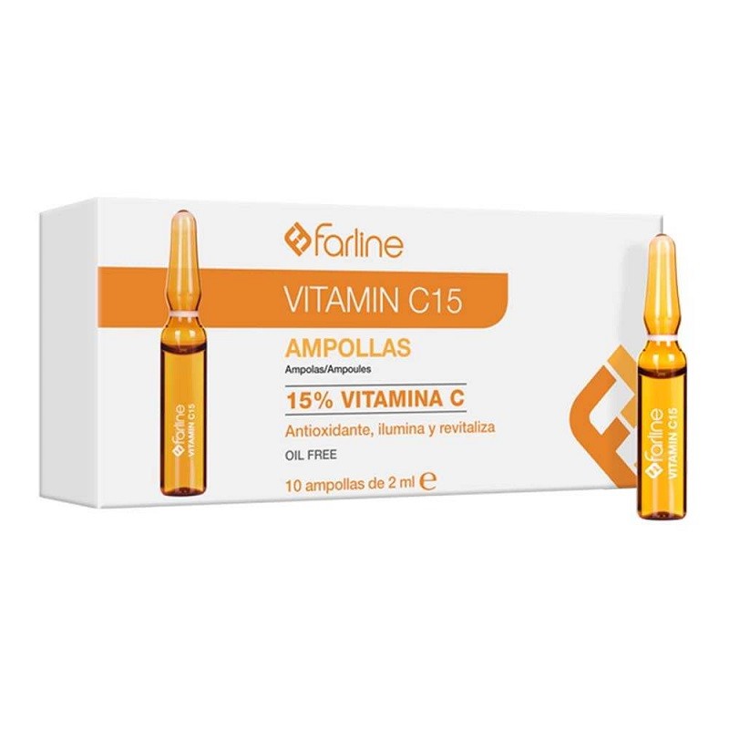 FARLINE Ampollas Vitamin C15 10x2ml