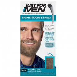 JUST FOR MEN Mustache and Beard Color Light Brown M-25