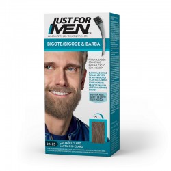 JUST FOR MEN Baffi e Barba Colore Marrone Chiaro M-25