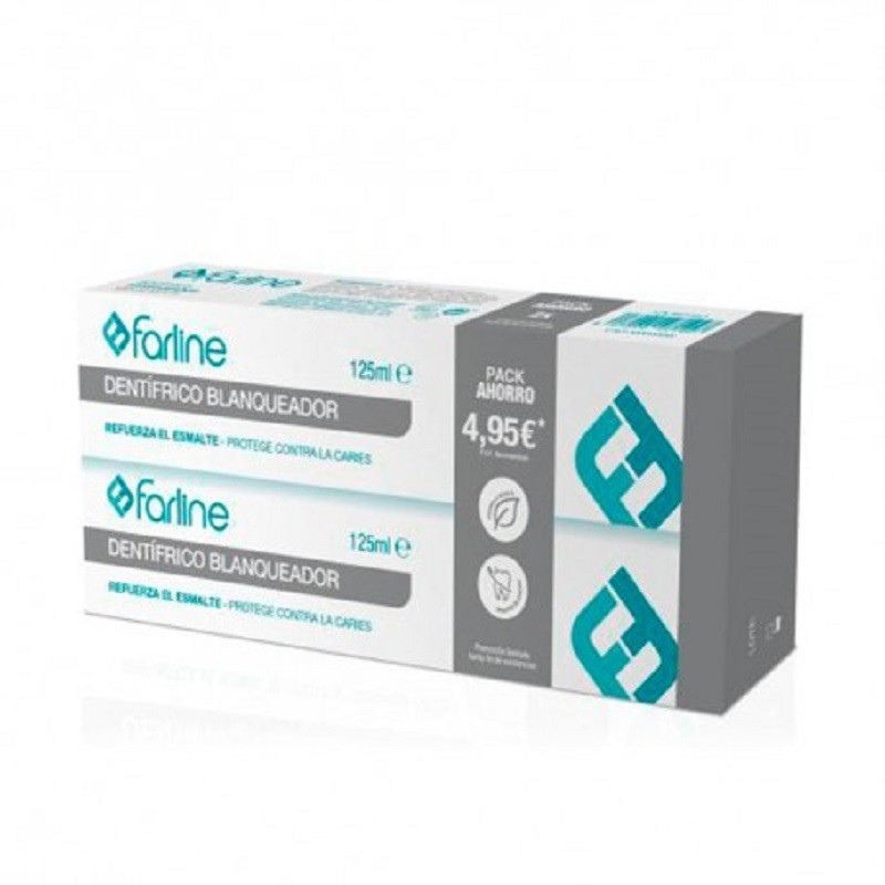 FARLINE DUPLO Whitening Zahnpasta 2x125ml FARLINE DUPLO Whitening Zahnpasta 2x125ml