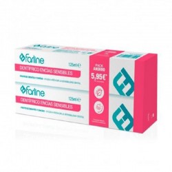 FARLINE DUPLO Sensitive Gums Toothpaste 2x125ml