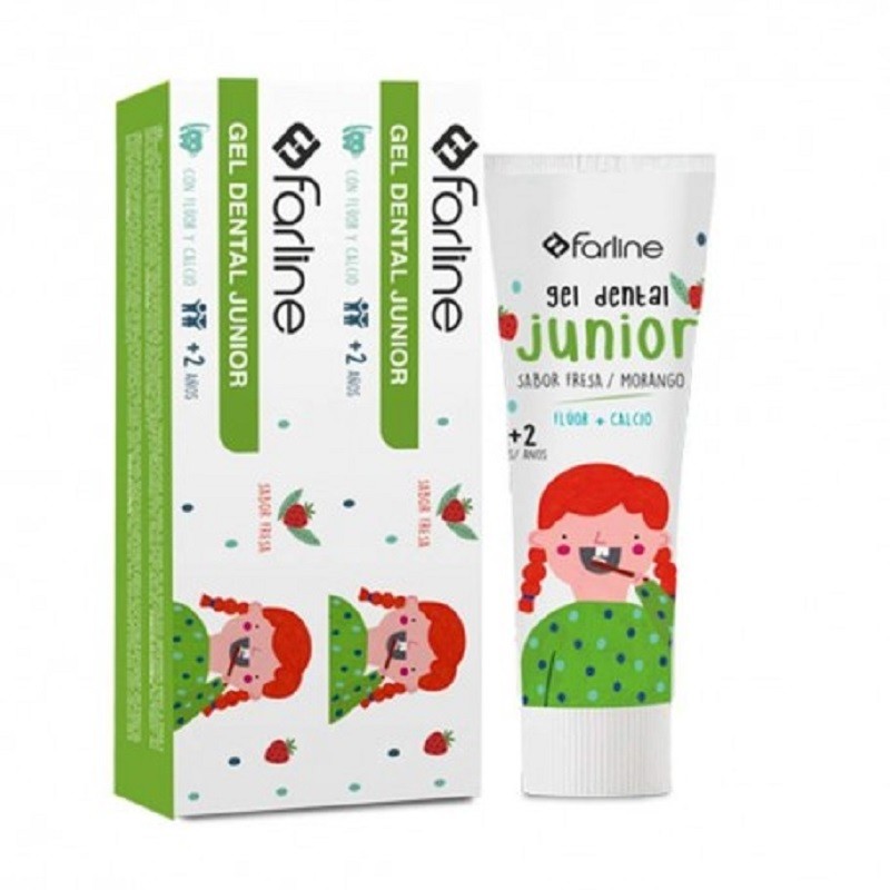 FARLINE Junior DUPLO Gel Dentaire 2x75ml FARLINE Junior DUPLO Gel Dentaire 2x75ml