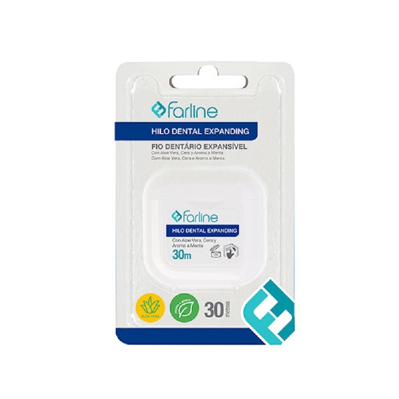 FARLINE Fil Dentaire Extensible 30 mètres FARLINE Fil Dentaire Extensible 30 mètres