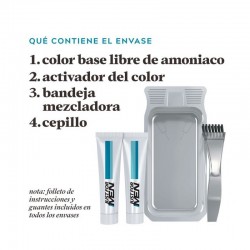 JUST FOR MEN Bigote y Barba Color Castaño Oscuro M-35 (15ml)