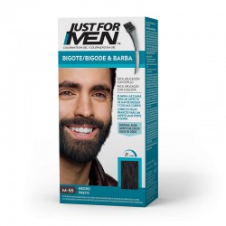 JUST FOR MEN Baffi e Barba Colore Nero M-55 (15ml)
