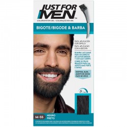 JUST FOR MEN Mustache and Beard Color Black M-55 (15ml)
