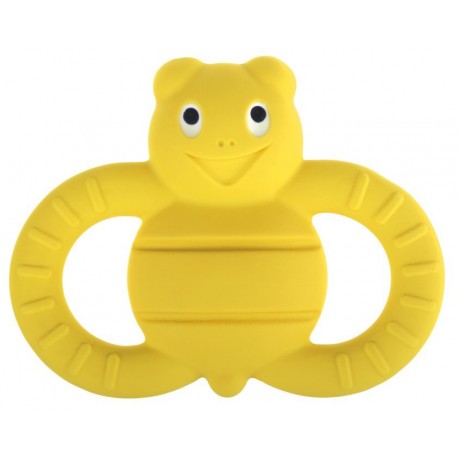 MAM Ellie Bee Teether 3M+ Brinquedo de Desenvolvimento 100% Borracha Natural