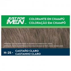 JUST FOR MEN Colorante en Champú Castaño Claro H-25 (30ml)